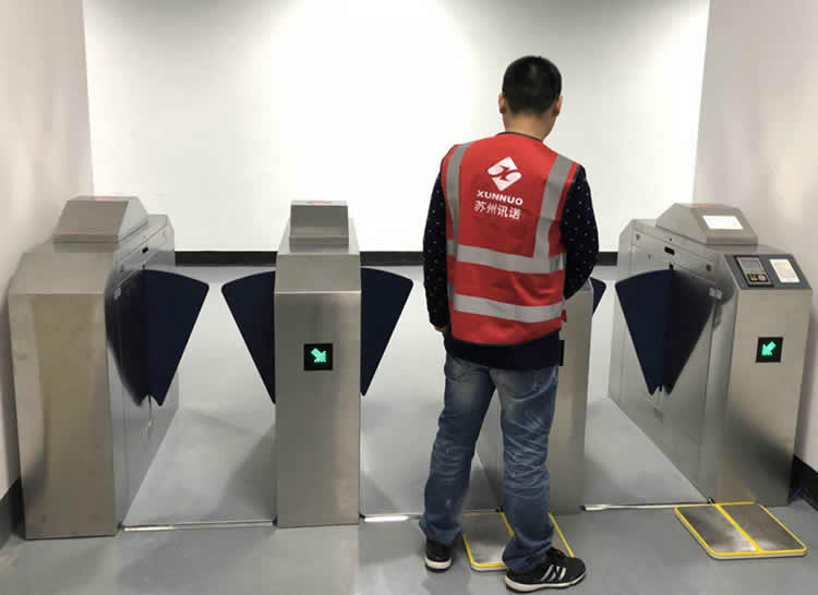 杭州翼閘防靜電門禁_ESD防靜電門禁系統