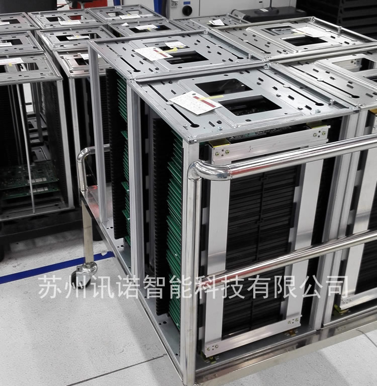 SMT上下料架 PCB上板架_ESD防靜電門禁系統
