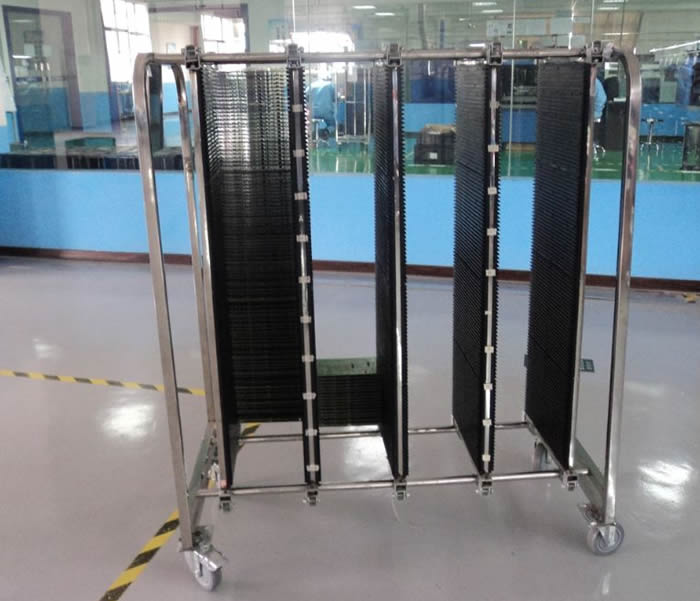 防靜電PCB板周轉(zhuǎn)車(chē)_ESD防靜電門(mén)禁系統(tǒng)